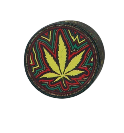 Młynek do Tytoniu Suszu Ziół CBD „Psycho Rasta Leaf” – psychodeliczny liść na Arena.pl