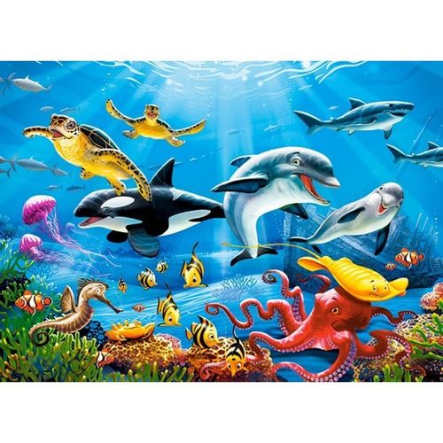Puzzle 200 underwater world na Arena.pl