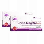 OLIMP CHELA-MAG B6 FORTE 120kap MEGA MAGNEZ CHELAT