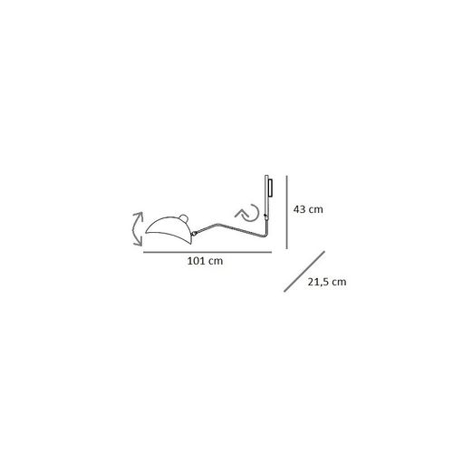 Kinkiet Berella Light Estra 1 WH BL5425 na Arena.pl