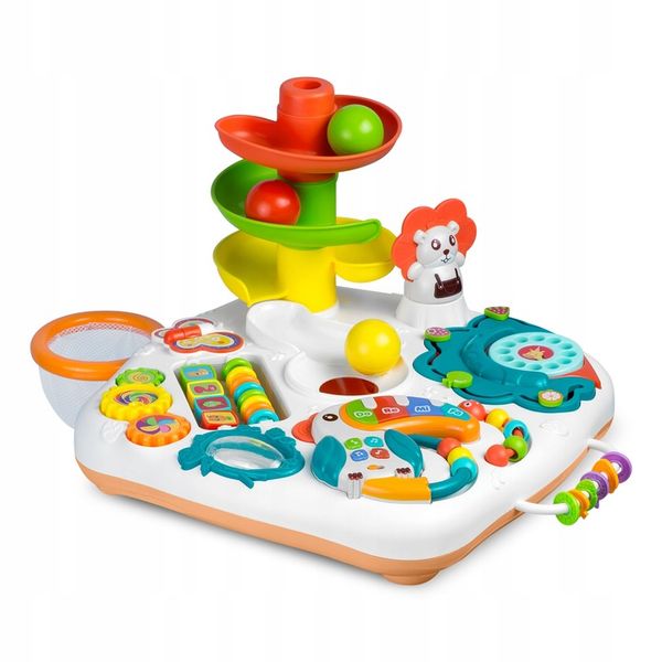 STOLIK EDUKACYJNY INTERAKTYWNY 2w1 TABLICA PANEL MUZYCZNY MUZYKA RICOKIDS zdjęcie 6