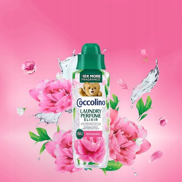 ŻELOWE PERFUMY DO PRANIA COCCOLINO PERFUME ELIXIR FIRST BLOOMS 460 ML zdjęcie 4