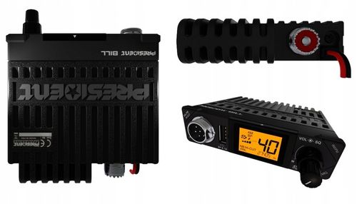 CB Radio PRESIDENT Bil Bily ASC małe rozmiary A6P na Arena.pl