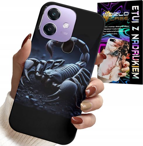 ETUI DO OPPO A40 / A40M - SKORPION, SKORPIONY + FOLIA HYDROŻELOWA na Arena.pl