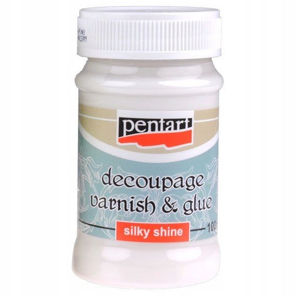 Klej i lakier do decoupage satynowy 100ml Pentart zdjęcie 1