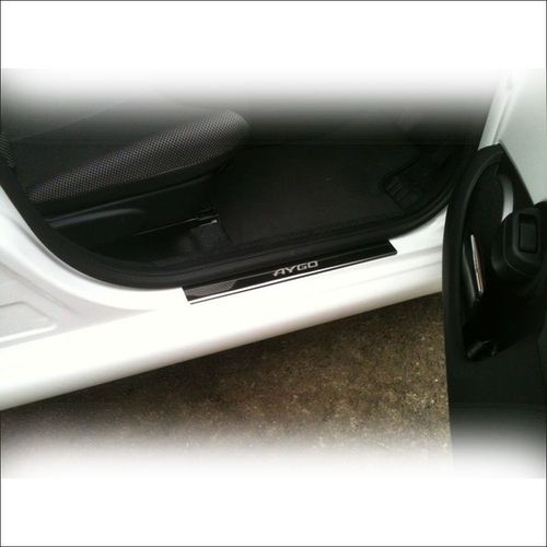 Listwa progowa TOYOTA AYGO MK1 Stal nierdzewna 304 połysk 4szt na Arena.pl