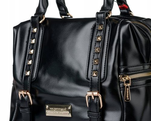 MONNARI Torebka damska kuferek Listonoszka Pojemny PREMIUM Dżety Pojemny na Arena.pl