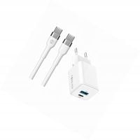 Szybka ładowarka GaN 20W z kablem 2m do Xiaomi Redmi Note 12 Pro Plus