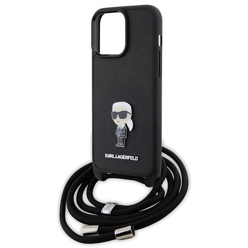 Etui Karl Lagerfeld do iPhone 15 Pro Max, Czarny na Arena.pl