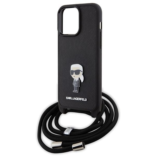Etui Karl Lagerfeld do iPhone 15 Pro Max, Czarny zdjęcie 5