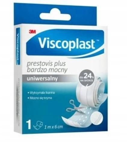 Plastry opatrunkowe Viscoplast Prestovis Plus 6cm x 1M do cięcia x 5 SZT na Arena.pl