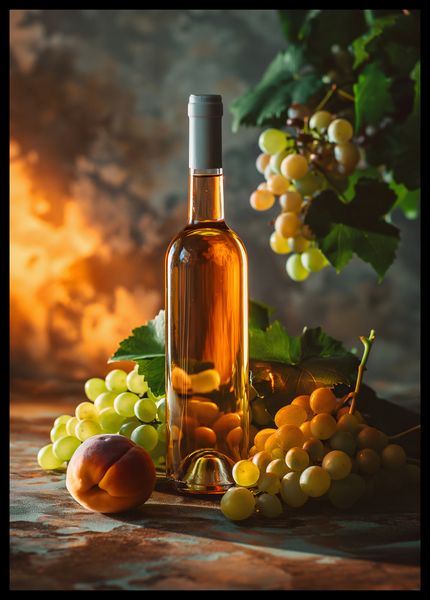 Plakat 42x59,4cm Bursztynowe Wino zdjęcie 2