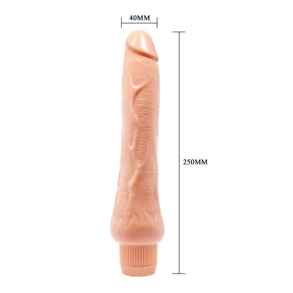 Wibrator Realistyczny Penis Smukły Członek 25Cm zdjęcie 5