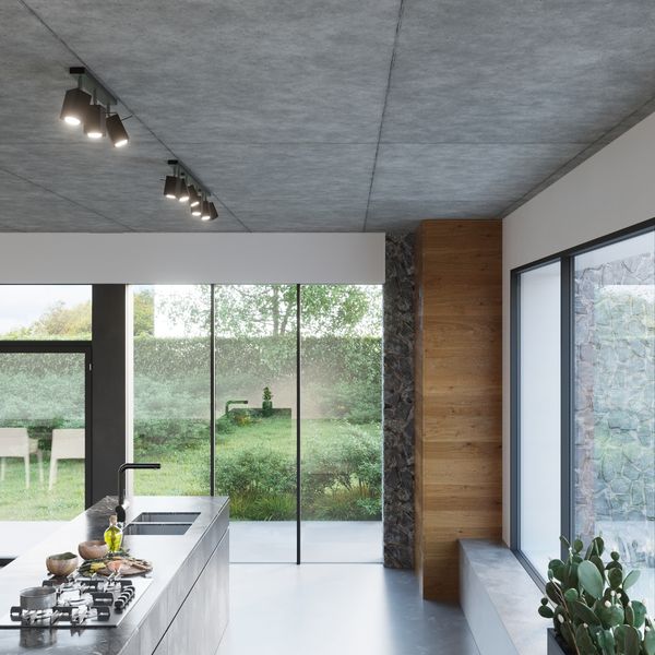 Plafon MERIDA 4 czarny zdjęcie 7