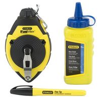 zestaw sznur traserski fatmax + kreda nieb.115g + poziomn - s/47-681-0