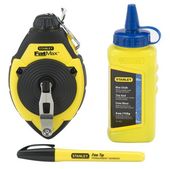 zestaw sznur traserski fatmax + kreda nieb.115g + poziomn - s/47-681-0