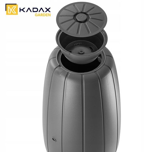 ZBIORNIK NA DESZCZÓWKĘ 200L WODĘ BECZKA POJEMNIK + KRANIK DONICZKA DUŻY na Arena.pl