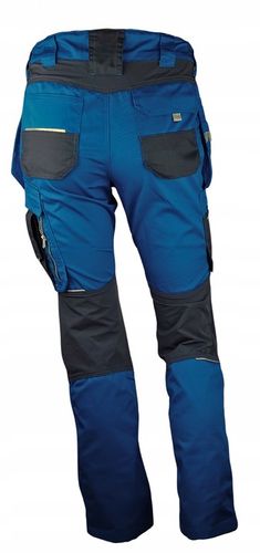 Spodnie ROBOCZE męskie BHP MOCNE ochronne ELASTYCZNE MONTERSKIE ODBLASKOWE na Arena.pl