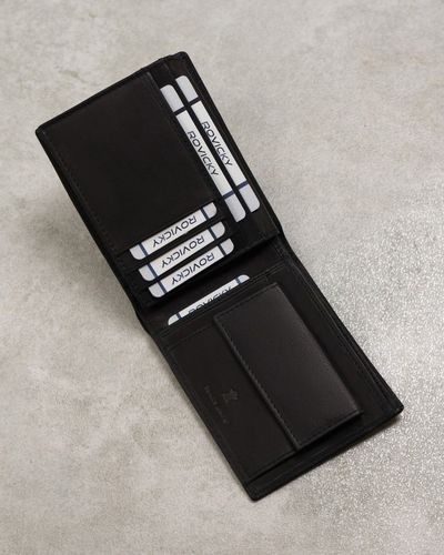 skórzany portfel zdobiony monogramem - forever young na Arena.pl