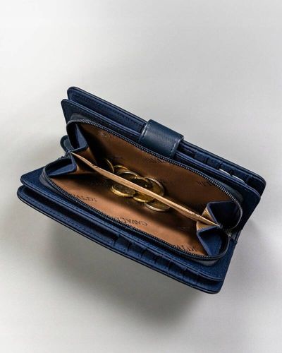 pojemny, duży portfel damski ze skóry ekologicznej - 4u cavaldi na Arena.pl