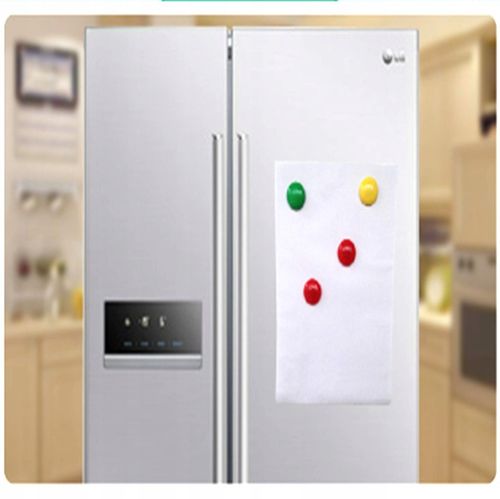 Magnesy na lodówkę do tablic okrągłe mix kolorów 30 mm 40 sztuk na Arena.pl