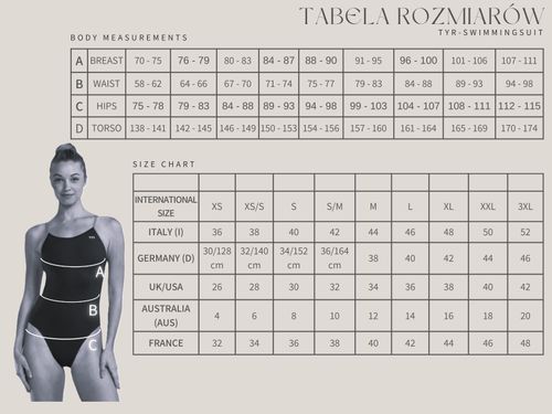 Góra od stroju kąpielowego damski dwuczęściowy TYR Solid Trinity r.D40|L na Arena.pl