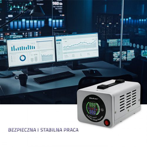 QOLTEC AUTOMATYCZNY STABILIZATOR NAPIĘCIA AVR 1000 zdjęcie 5