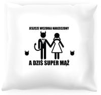 Poduszka dla pana młodego #07