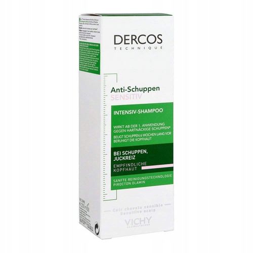 Vichy Dercos Sensitive 200 ml Szampon Przeciwłupieżowy Do Skóry na Arena.pl