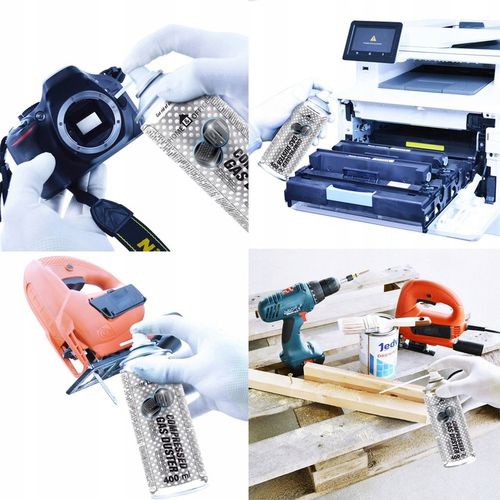 6x AABCOOLING SPRĘŻONE-POWIETRZE 400ml RURKA-15cm na Arena.pl