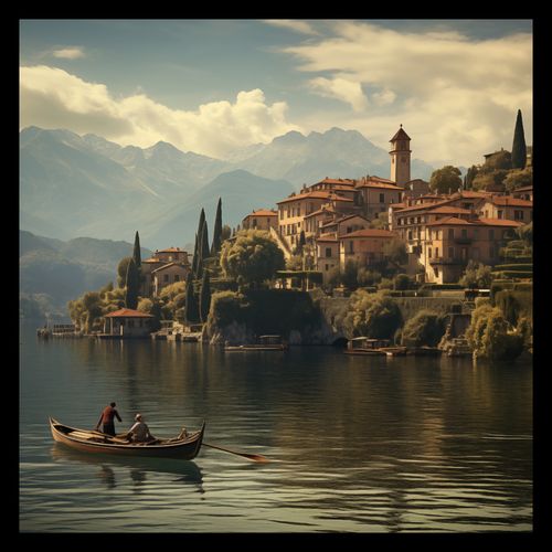 Plakat 40x40cm Spokojna Nostalgia na Arena.pl