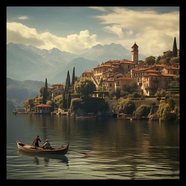 Plakat 40x40cm Spokojna Nostalgia zdjęcie 2