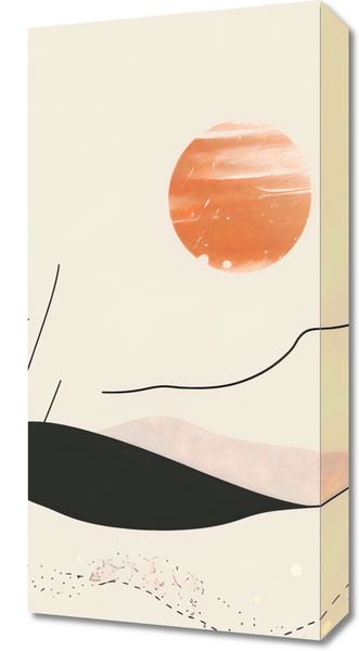 Obraz 30x60cm Miękkie Wzgórze zdjęcie 1