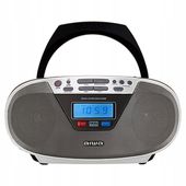 RADIOODTWARZACZ BOOMBOX CD BT RADIO FM BATERYJNE SIECIOWE AIWA BBTU-400SL
