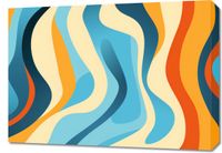 Obraz 70x50cm Tańczące Fale