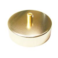 Podsufitka Sufitowa złota mosiądzowana fi 100mm 1 OTWÓR