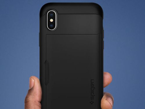 Etui Spigen Slim Armor CS Apple iPhone Xs Max Black na Arena.pl