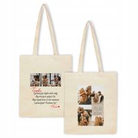 Eko Torba z nadrukiem DLA CIEBIE WARTO ŻYĆ