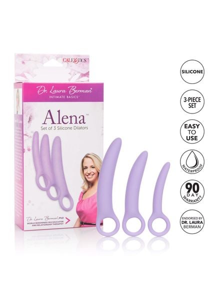Alena Set Of 3 Dilators Purple zdjęcie 4