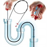 CHWYTAK NARZĘDZIE DO CZYSZCZENIA RUR ELASTYCZNY PAZURKOWY ŁAPKA DŁUGI 60CM