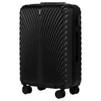 SN120 SWAN, Walizka średnia ABS+ M Wings, BLACK