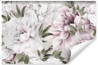 Fototapeta Do Sypialni Różowe PIWONIE Peonie Kwiaty Styl Boho 400cm x 280cm