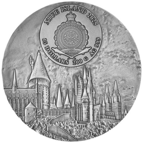 Niue: Harry Potter i Więzień Azkabanu 200 g Srebra 2025 High Relief Antiqued Coin na Arena.pl