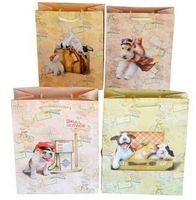 torba papierowa 12szt pieski 18x23cm 0102 tor-0983