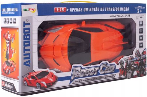 AUTO ROBOT TRANSFORMUJĄCY SAMOCHÓD NA PILOTA ZDALNIE STEROWANY DLA CHŁOPCA na Arena.pl