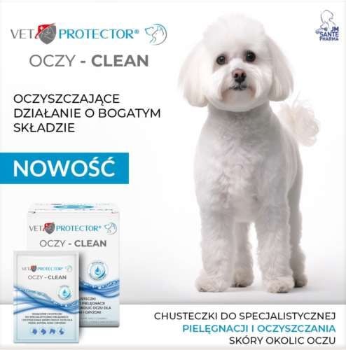 VET PROTECTOR OCZY – CLEAN 20 chusteczek na Arena.pl