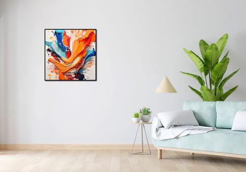Plakat 70x70cm Taneczne Fale na Arena.pl