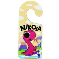 Zawieszka na drzwi z imieniem Nikola