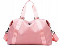 TORBA SPORTOWA Różowa SIŁOWNIĘ Podróżna Fitness