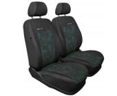 Uniwersalne pokrowce przód ELEGANCE 1+1 ZIELONE Opel Corsa A B C D E